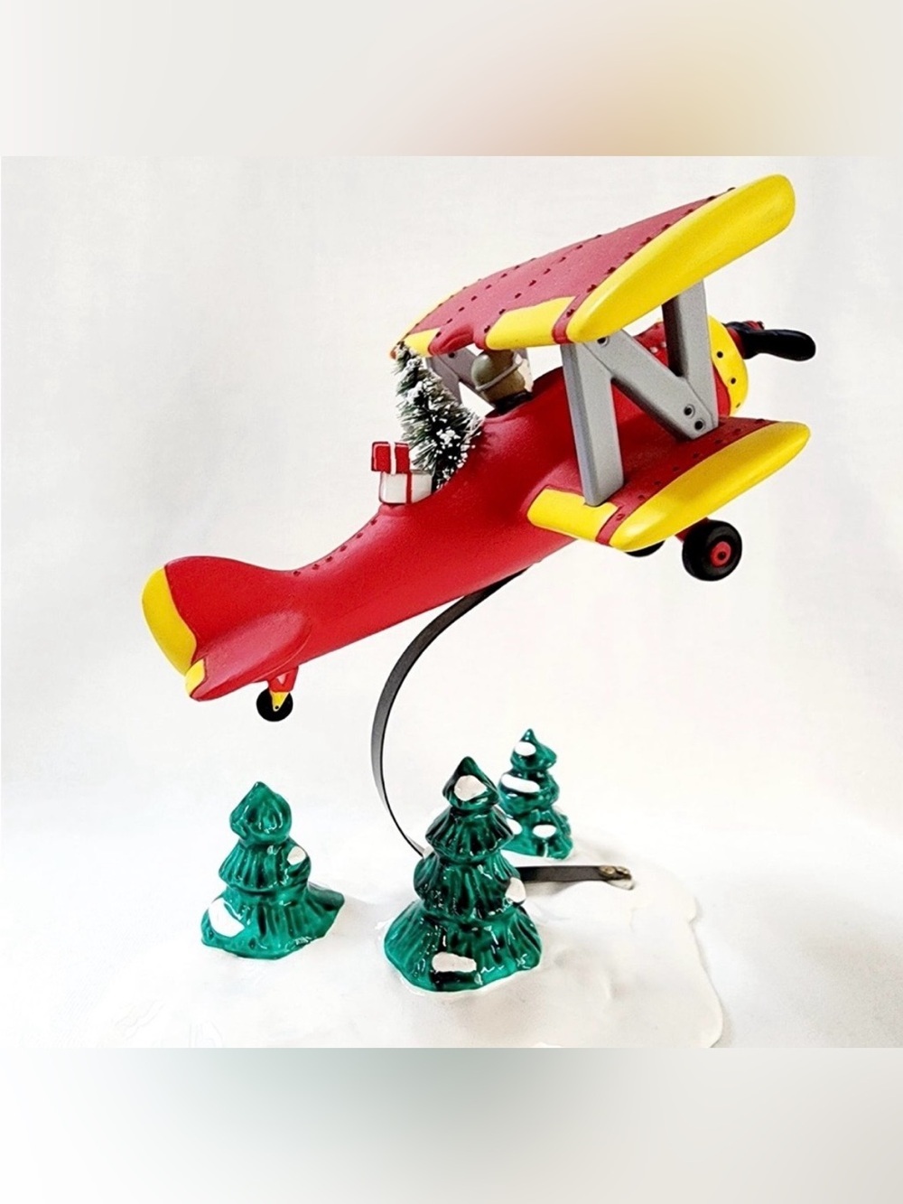 Dept. 56 “Spirit of the Snow Village” Airplane-Part of The Original Snow Village